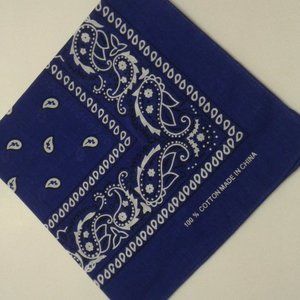 Bandana,7 Paisley Face Mask 100% Cotton